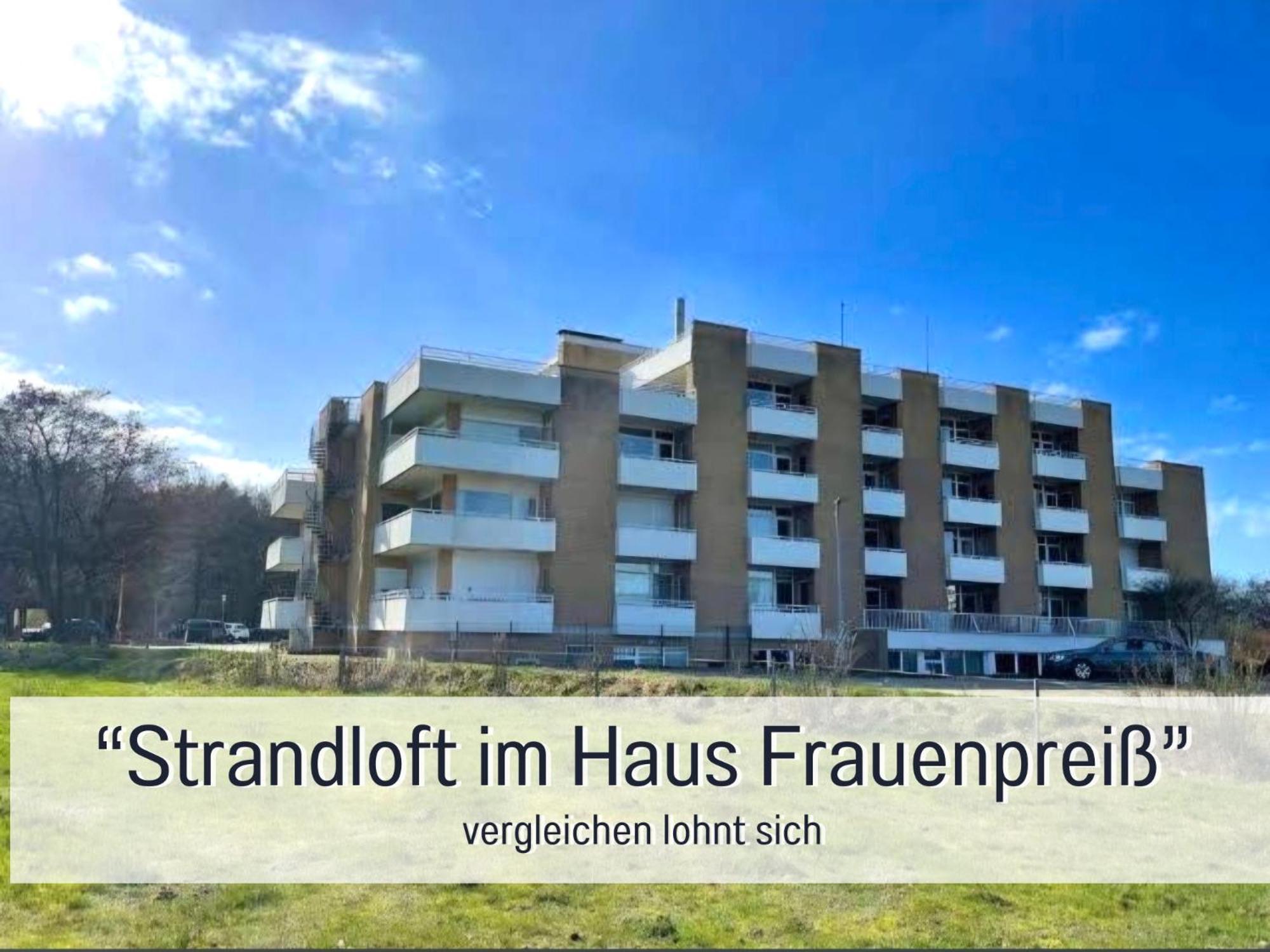 Strandloft Cuxhaven Im Haus Frauenpreiss Sahlenburg - Strandnah - 2 Hunde Willkommen -Schwimmbad - Sauna - Direkt Am Wald - Dachterrasse Mit Blick Nach Neuwerk ภายนอก รูปภาพ